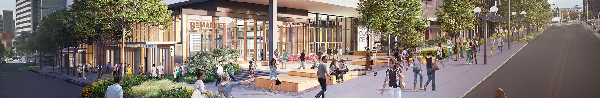 Washington State Convention Center’s Summit building page banner